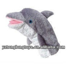 new type stuffed plush dolphin hand puppets
